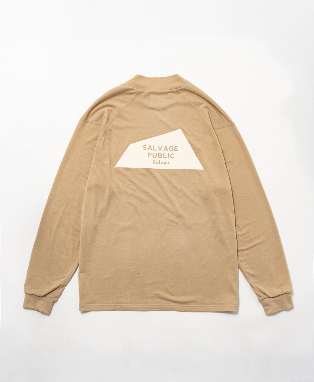 ［SALVAGE PUBLIC Kolepa］HONU MOCKNECK L/S（KOLEPA STAMP）