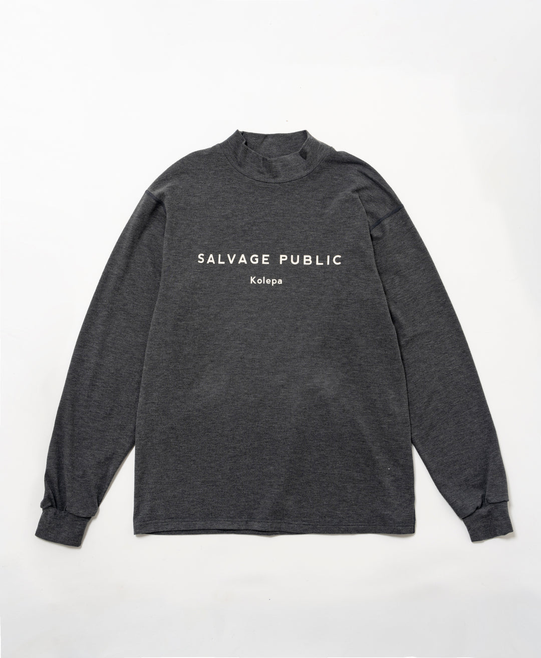 ［SALVAGE PUBLIC Kolepa］HONU MOCKNECK L/S（KOLEPA STAMP）