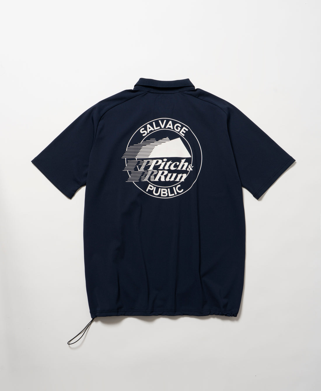 SVKS6011［サルベージパブリックコレパ］アロヘアテックポロ S/S (Pitch＆Run)