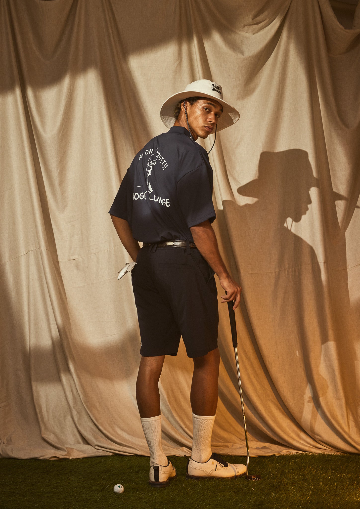 BOGEY LOUNGE］ ストレッチモックネックTシャツ – FUNQTEN