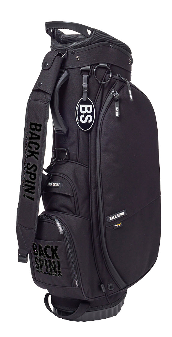 ［BACK SPIN!］CORDURA STAND CADDIE BAG SOLID
