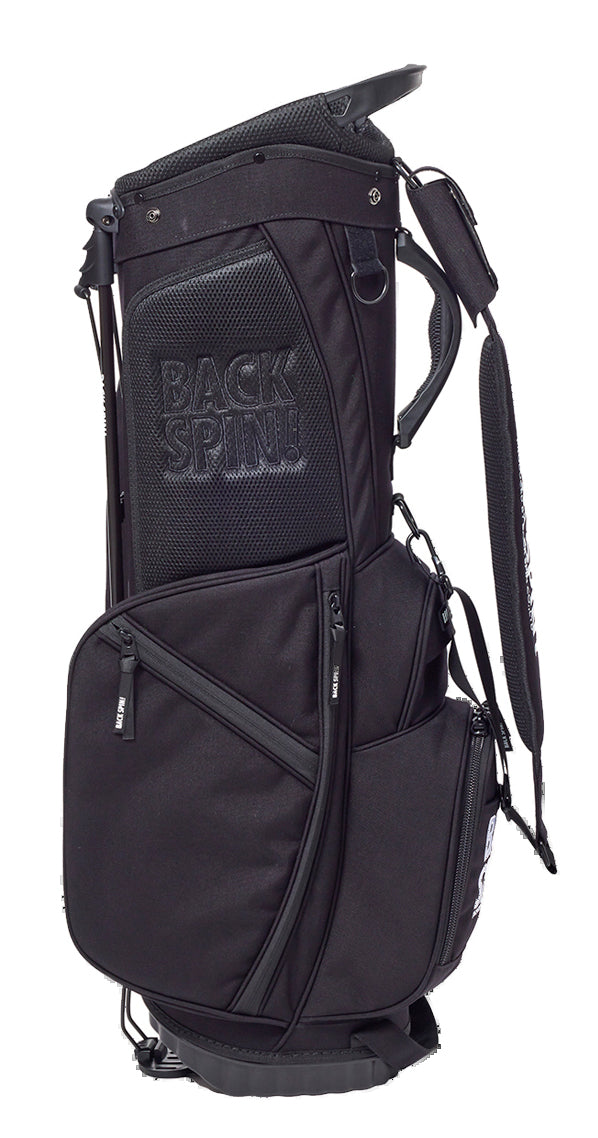 ［BACK SPIN!］CORDURA STAND CADDIE BAG SOLID