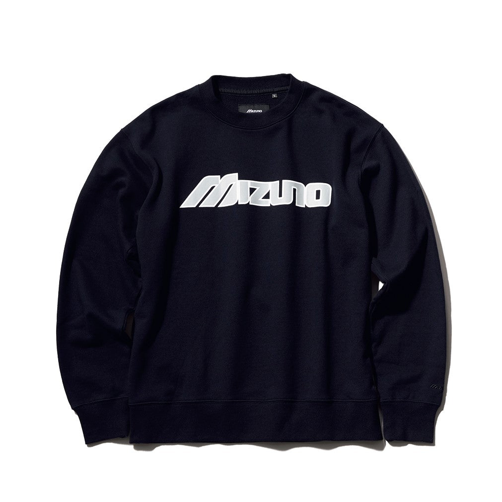 ［NEW VINTAGE GOLF×MIZUNO］クラシックロゴ・プリントクルースウェット