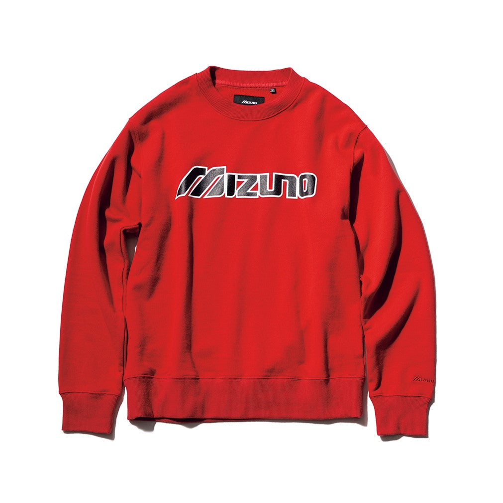 ［NEW VINTAGE GOLF×MIZUNO］クラシックロゴ・プリントクルースウェット