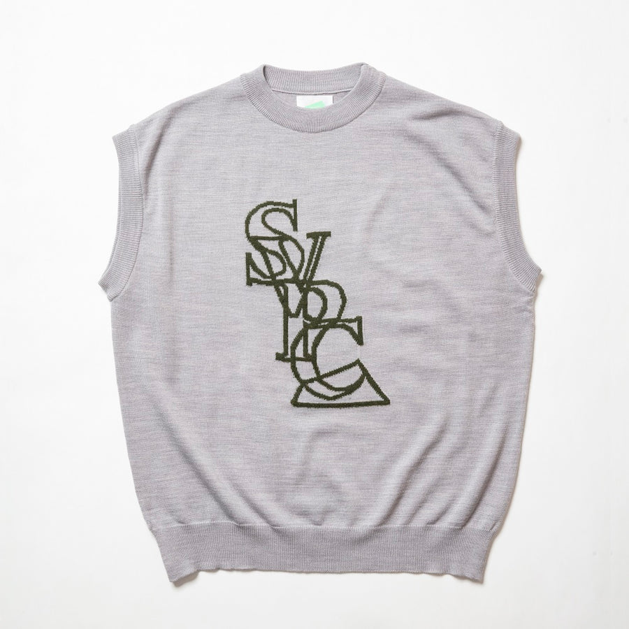 ［サルベージパブリックコレパ］ウール ジャガード ニット ベスト (SVPC)