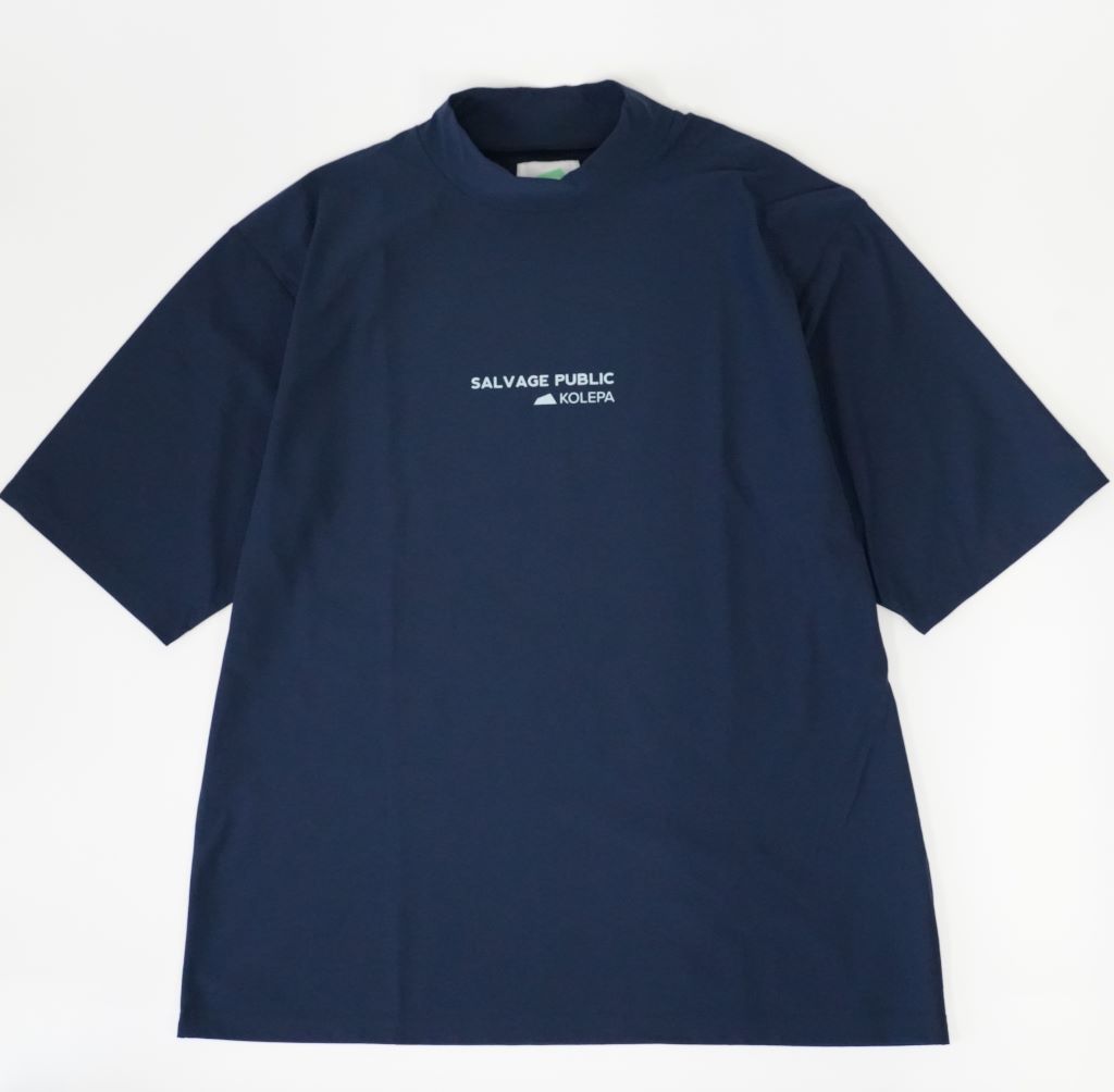 ［サルベージパブリックコレパ］サーフ モックネック半袖 (Kolepa Stamp)