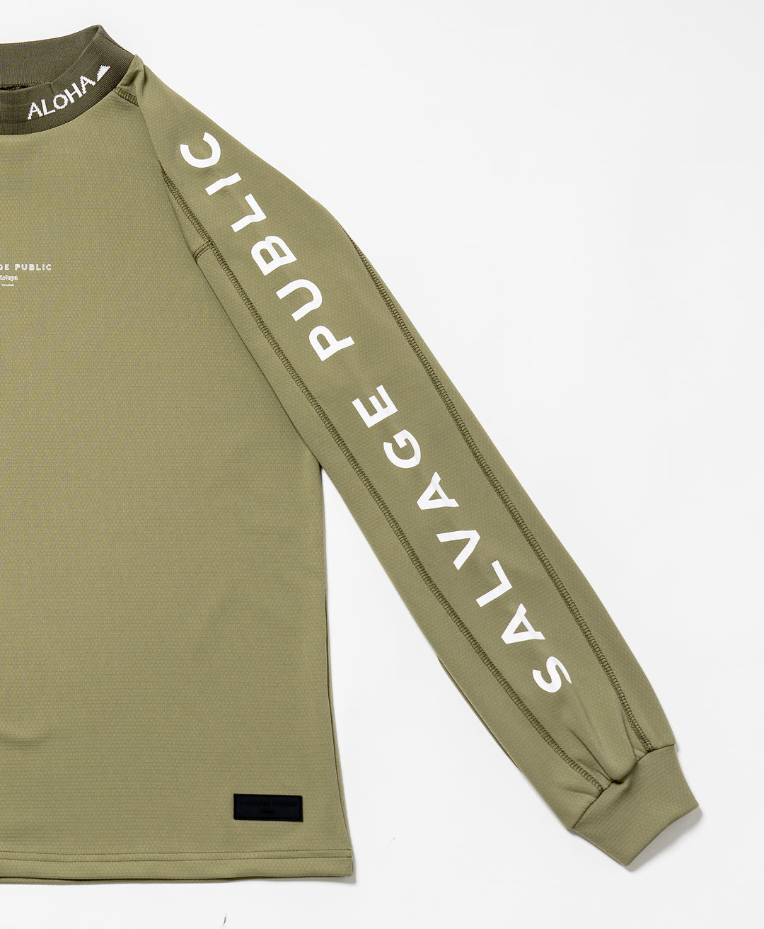 SVKA6010［サルベージパブリックコレパ］アラパイナモックネックL/S（CAMPBELL AVE）