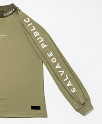 SVKA6010［サルベージパブリックコレパ］アラパイナモックネックL/S（CAMPBELL AVE）