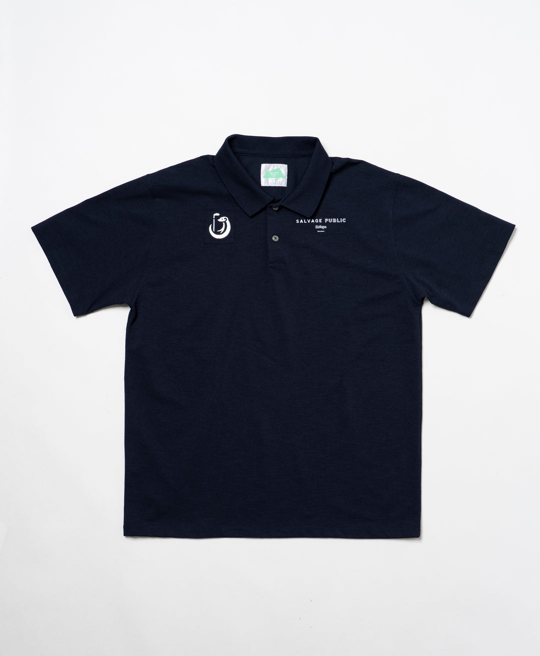 SVKS5015［サルベージパブリックコレパ］Nu’uanu ポロ S/S (LOCAL GOLFERS UNION)