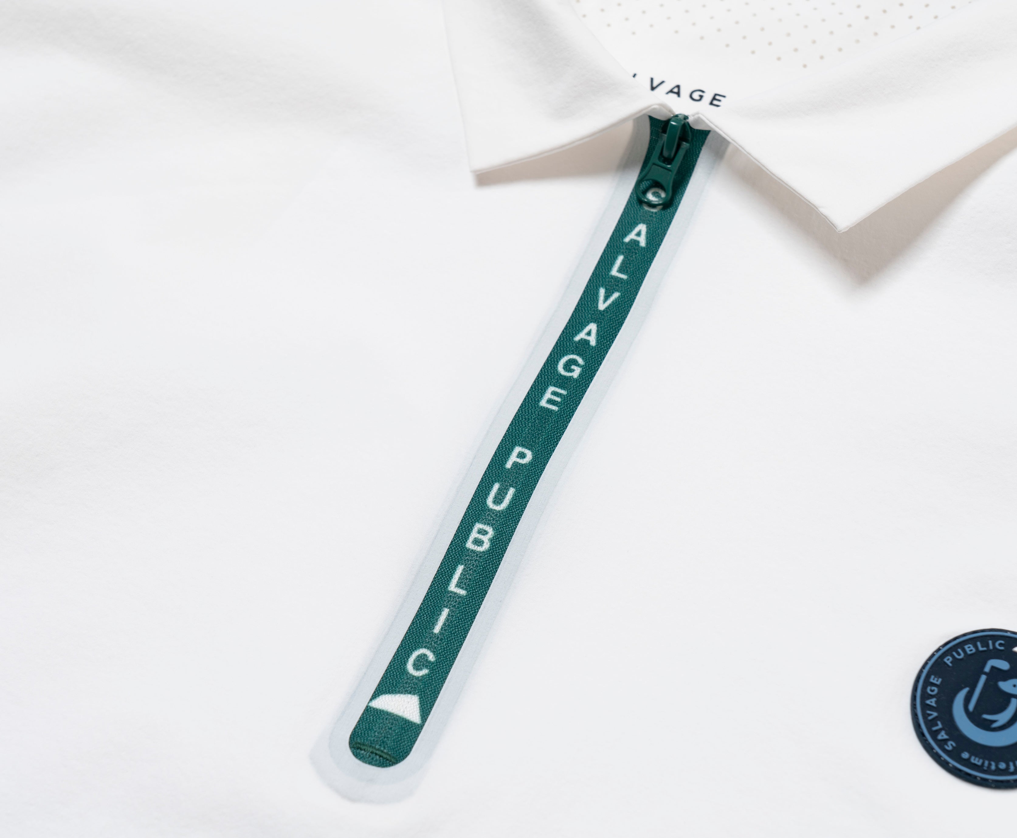 SALVAGE PUBLIC ポロシャツ SWK55016 Sサイズ SVKS5016［サルベージパブリックコレパ］Kamake'e テックポロ S