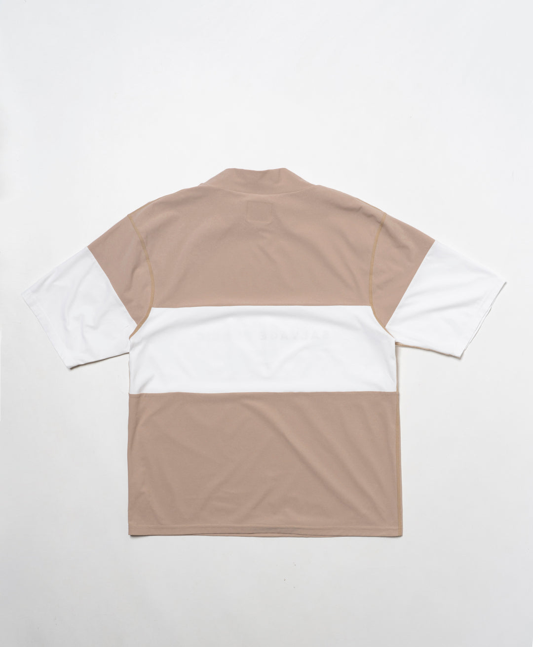 SVKS5027［サルベージパブリックコレパ］SURF ボーダーモックネック S/S