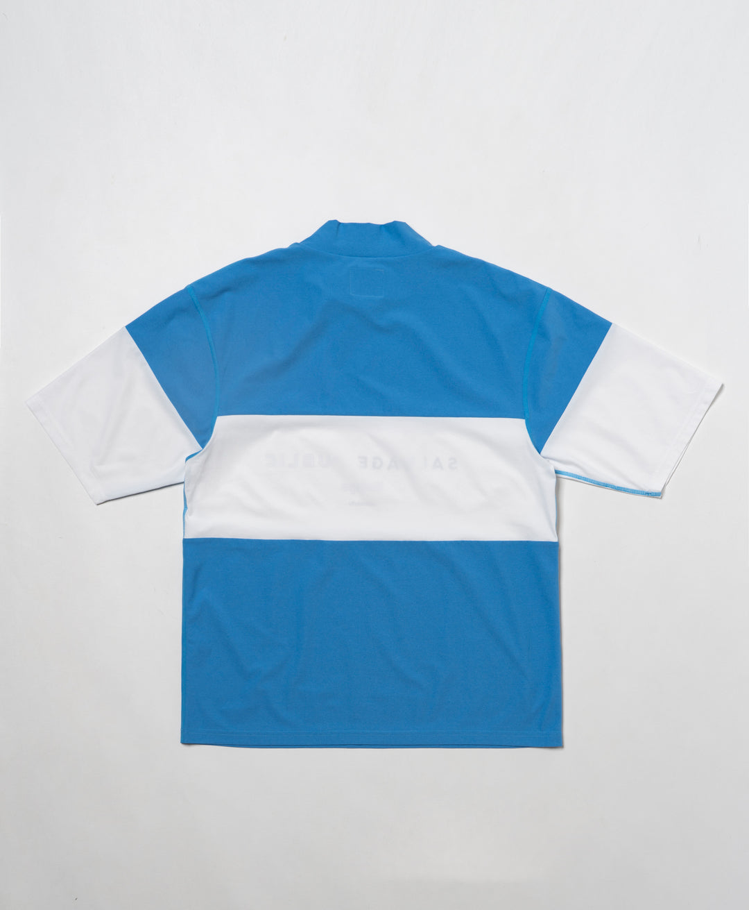 SVKS5027［サルベージパブリックコレパ］SURF ボーダーモックネック S/S