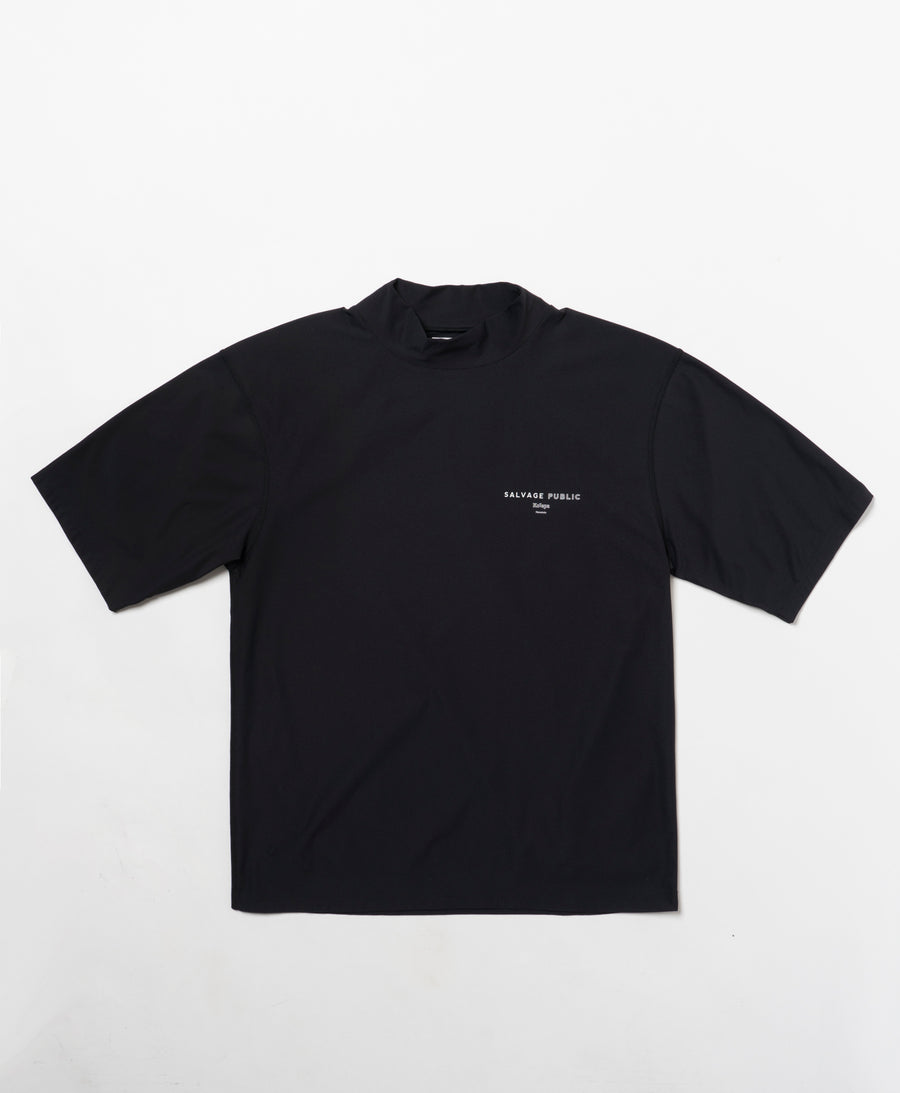 SVKS5029［サルベージパブリックコレパ］SURF モックネック S/S (LOCAL GOLFERS UNION)