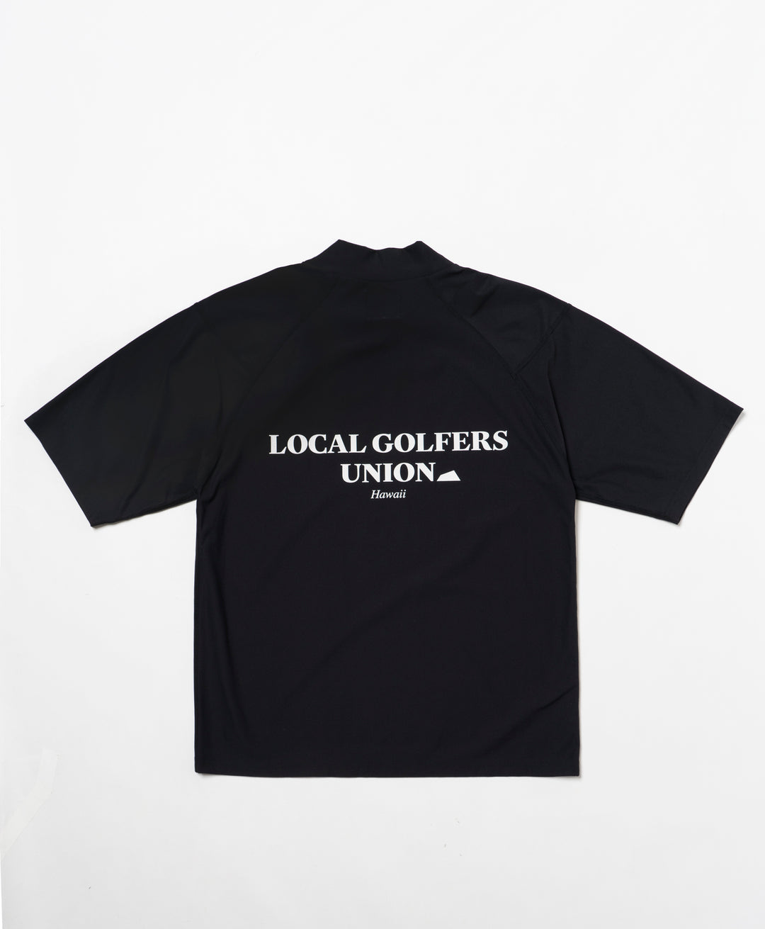 SVKS5029［サルベージパブリックコレパ］SURF モックネック S/S (LOCAL GOLFERS UNION)