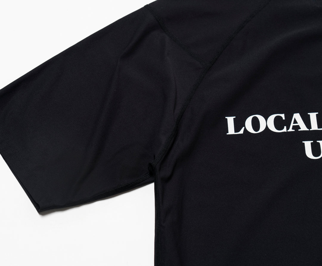SVKS5029［サルベージパブリックコレパ］SURF モックネック S/S (LOCAL GOLFERS UNION)