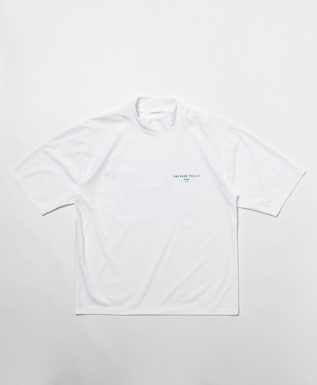 SVKS5029［サルベージパブリックコレパ］SURF モックネック S/S (LOCAL GOLFERS UNION)