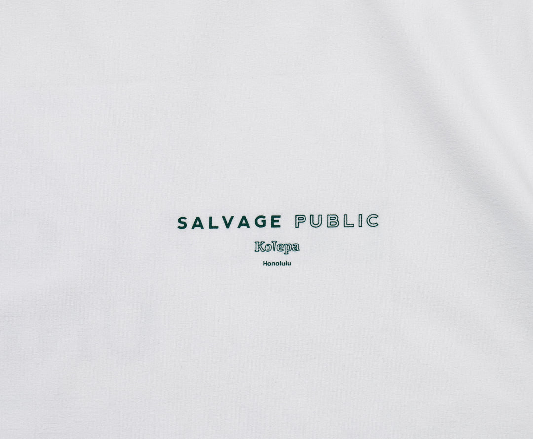 SVKS5029［サルベージパブリックコレパ］SURF モックネック S/S (LOCAL GOLFERS UNION)
