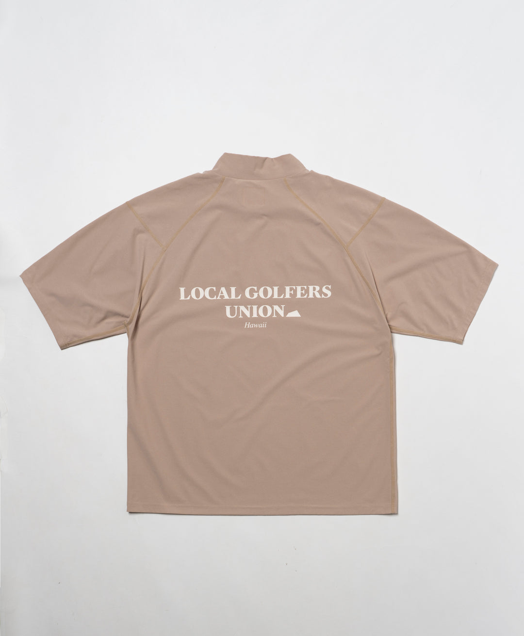 SVKS5029［サルベージパブリックコレパ］SURF モックネック S/S (LOCAL GOLFERS UNION)