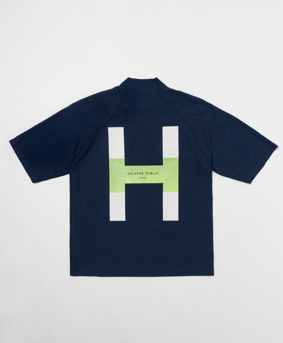 SVKS5030［サルベージパブリックコレパ］SURF モックネック S/S (HI)