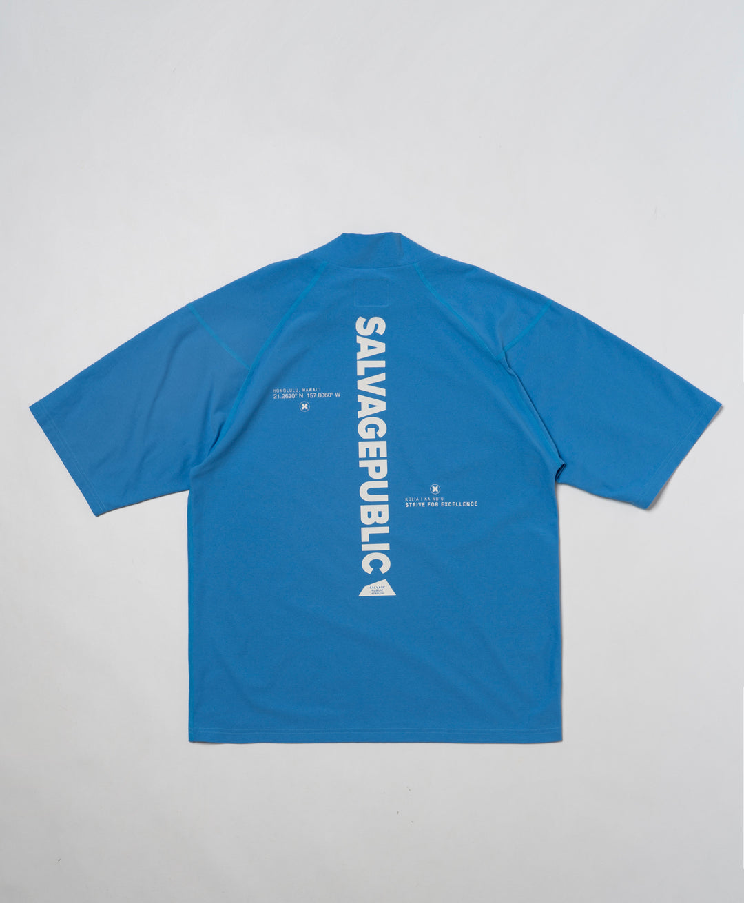 SVKS5032［サルベージパブリックコレパ］SURF モックネック S/S (EXELLENCE)