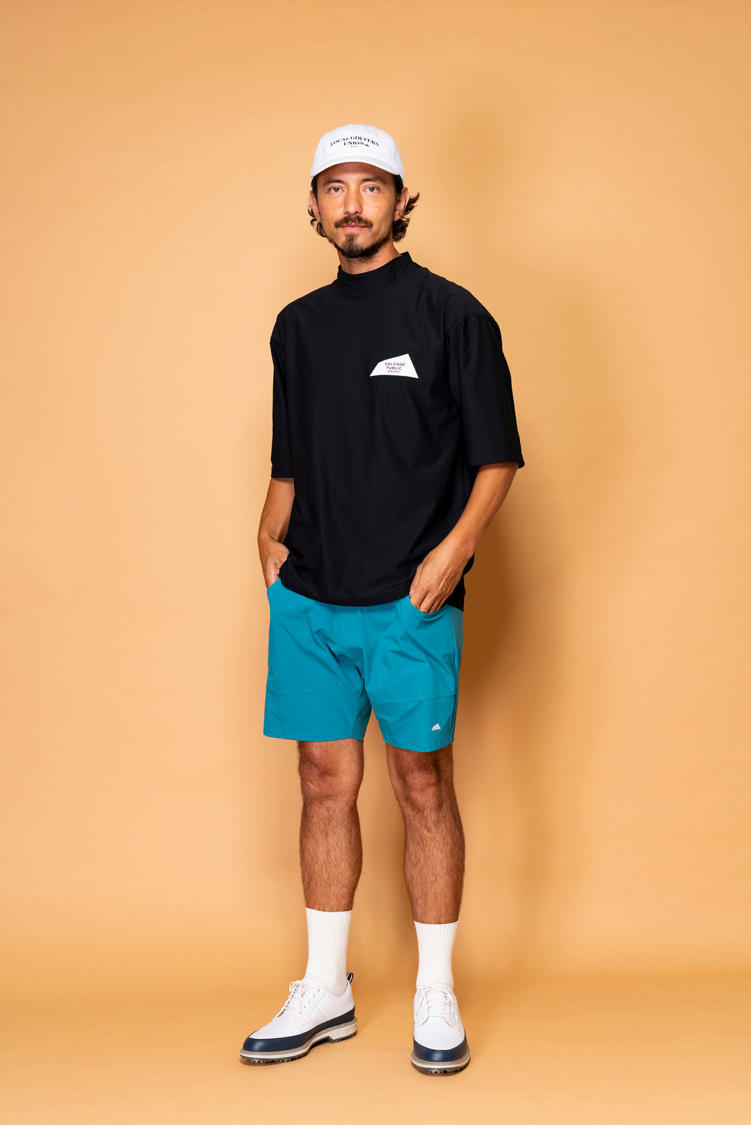 SVKS5036［サルベージパブリックコレパ］6パネルキャップ (LOCAL GOLFERS UNION)
