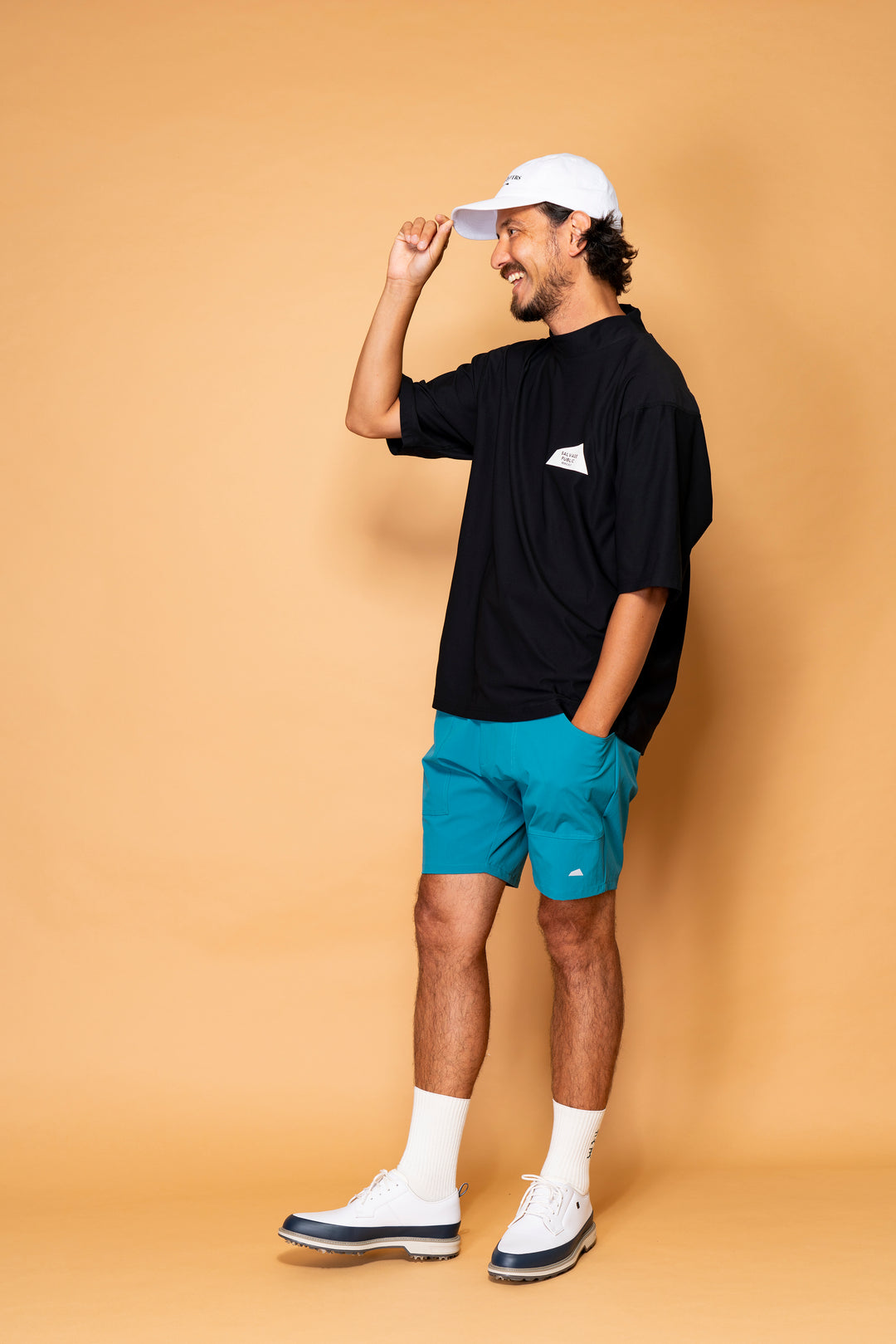 SVKS5036［サルベージパブリックコレパ］6パネルキャップ (LOCAL GOLFERS UNION)