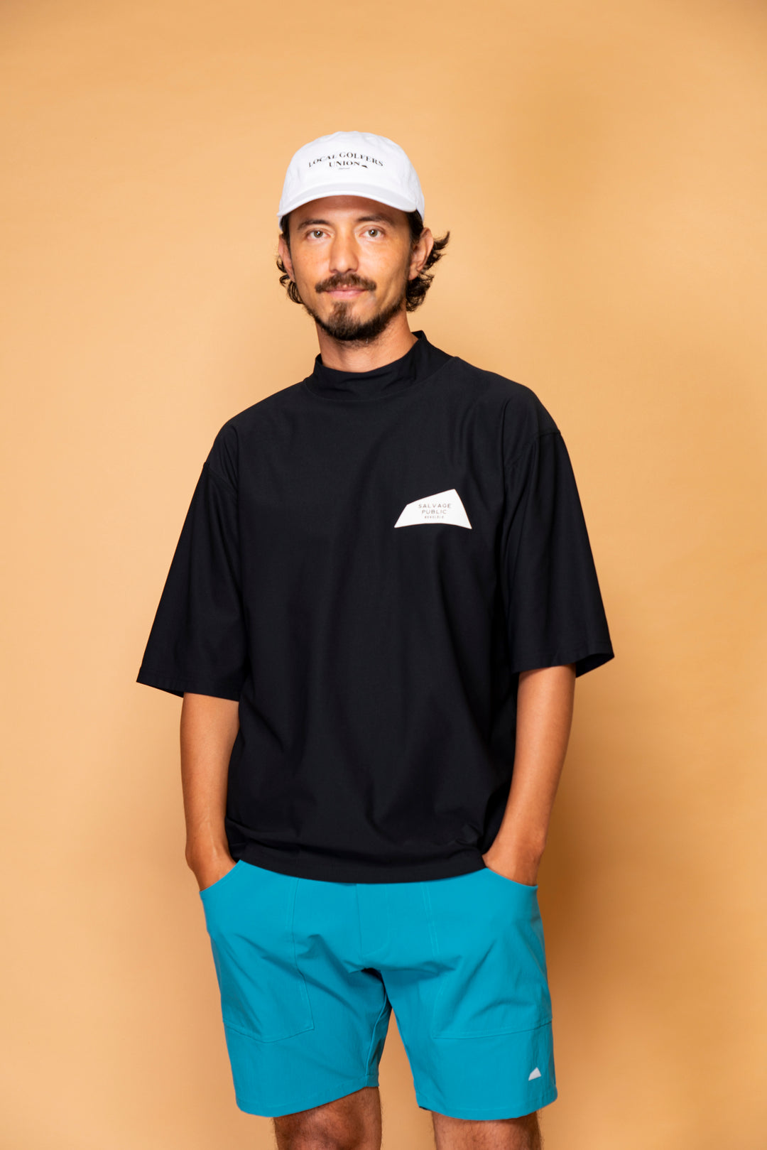 SVKS5036［サルベージパブリックコレパ］6パネルキャップ (LOCAL GOLFERS UNION)