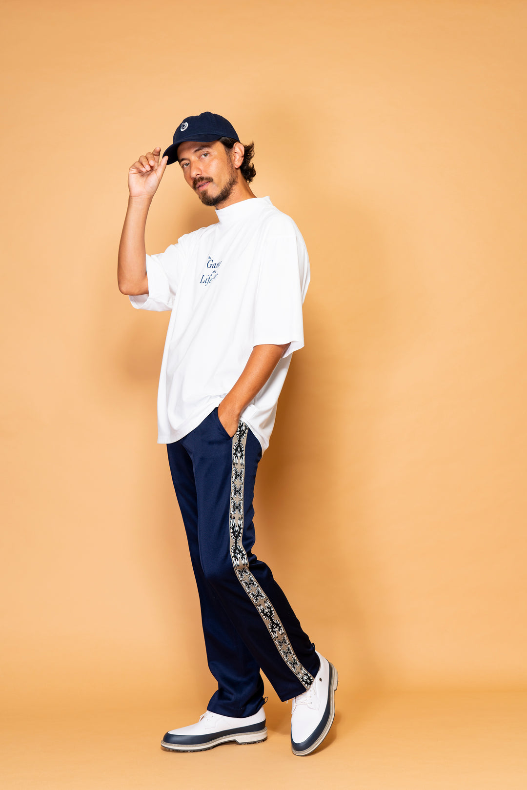 SVKS5030［サルベージパブリックコレパ］SURF モックネック S/S (HI)