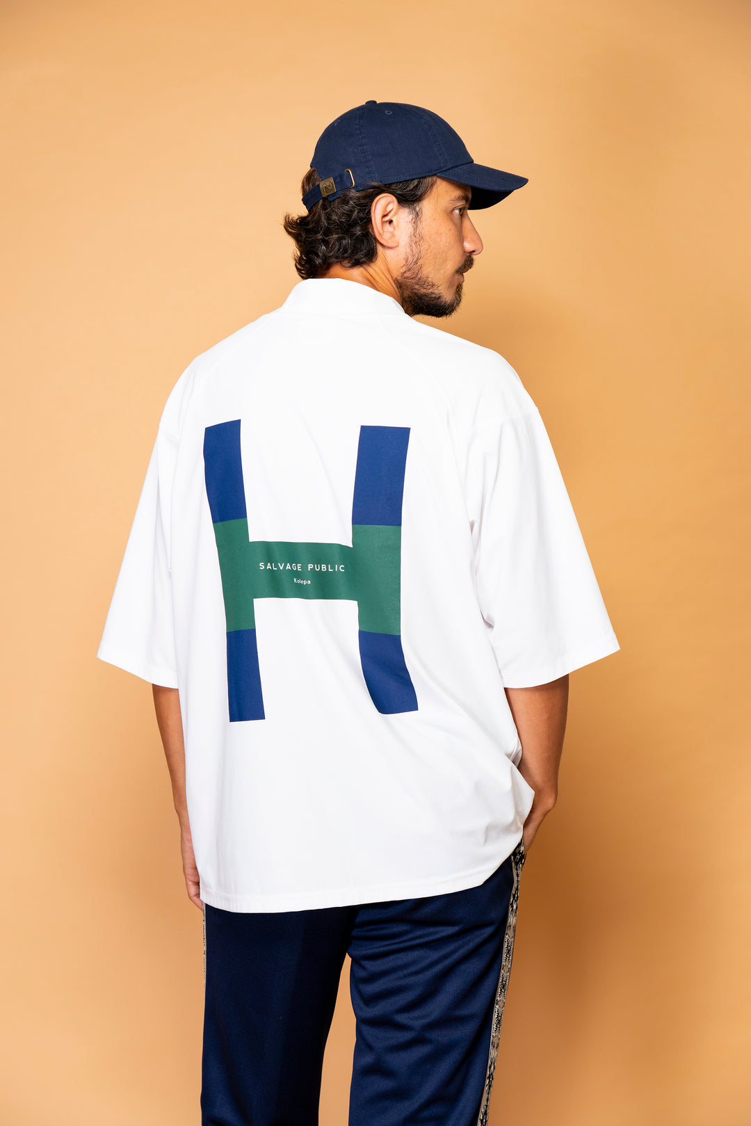 SVKS5030［サルベージパブリックコレパ］SURF モックネック S/S (HI)