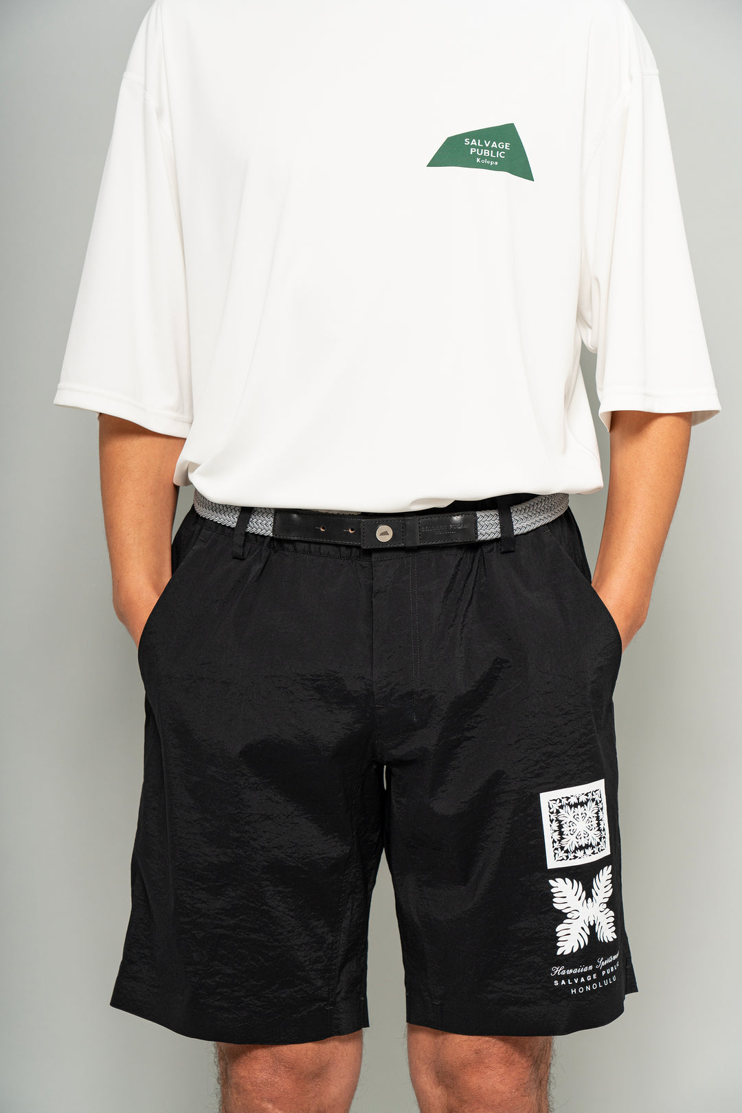 HERBERT PAPER NYLON SHORTS