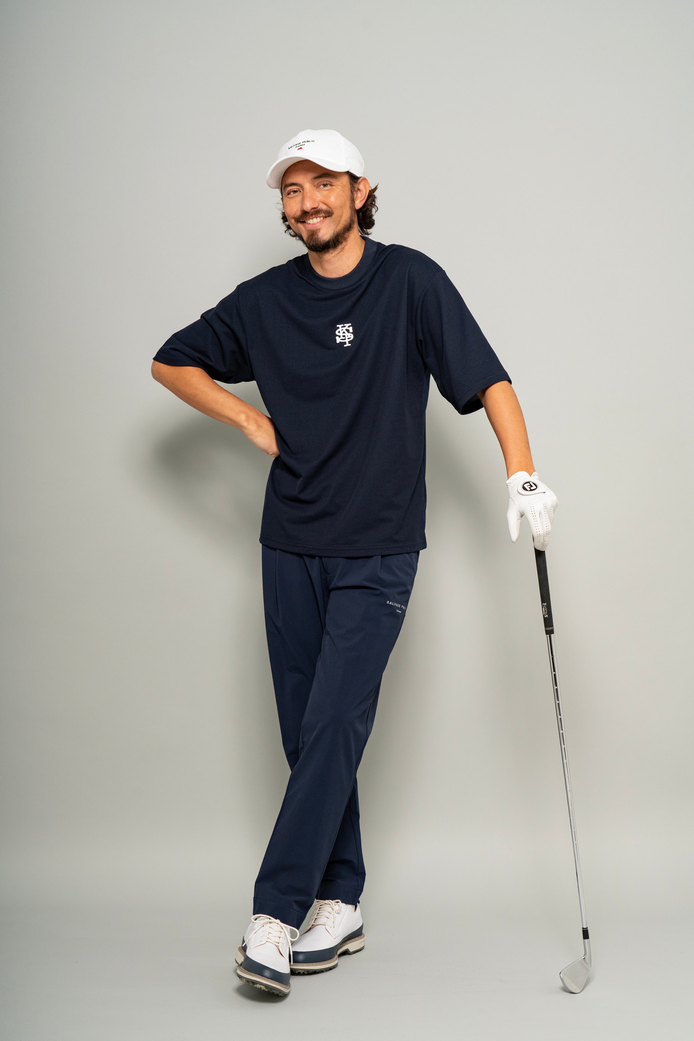 SVKA5009［サルベージパブリックコレパ］マラマピケクルーネック S/S
