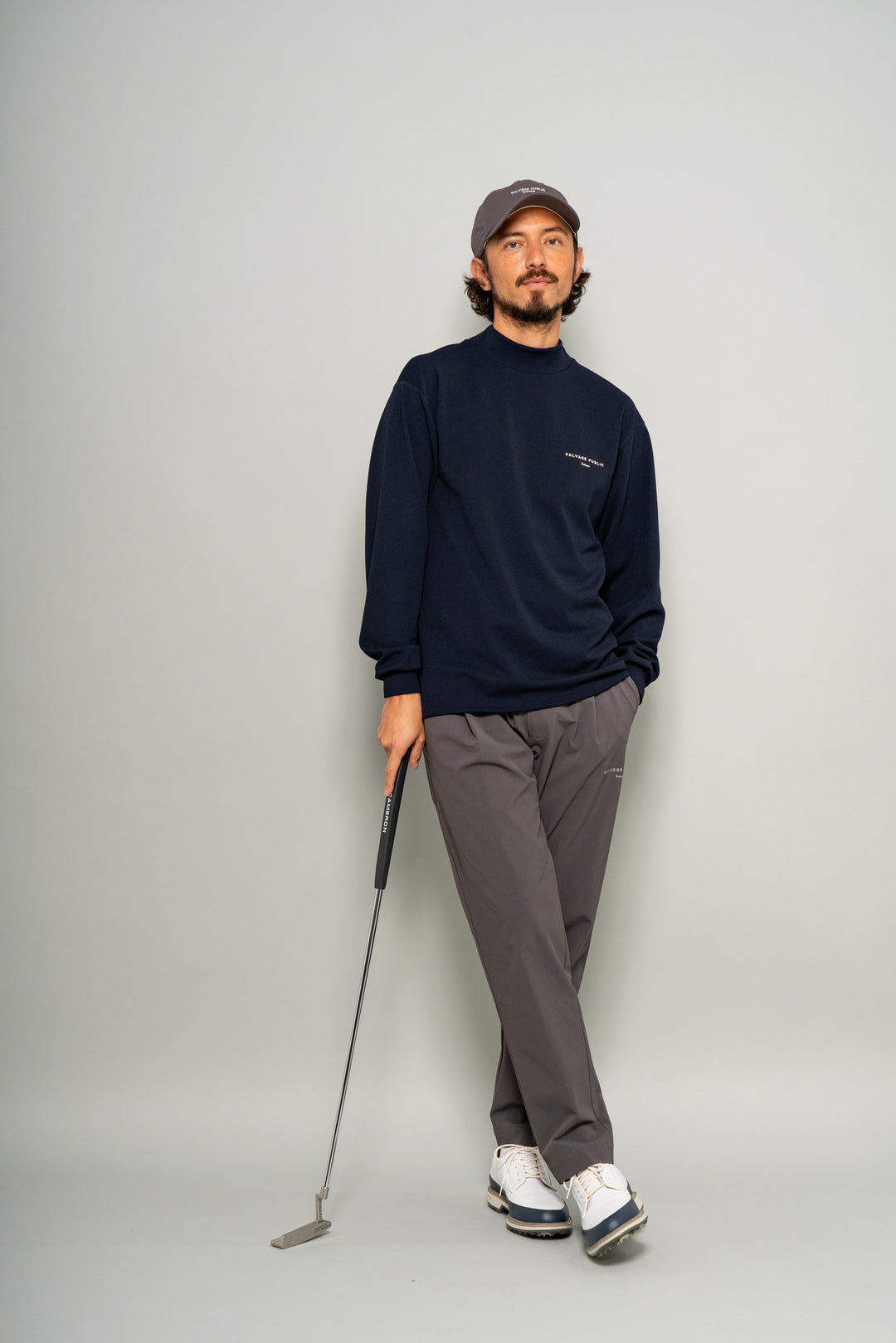 ［SALVAGE PUBLIC Kolepa］MALOʻO MOCKNECK L/S（GOLFBOY）