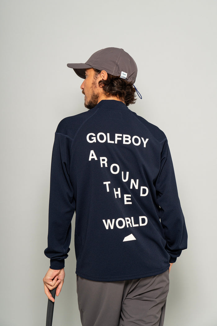 SVKA5013［サルベージパブリックコレパ］マロオモックネック L/S（GOLFBOY）