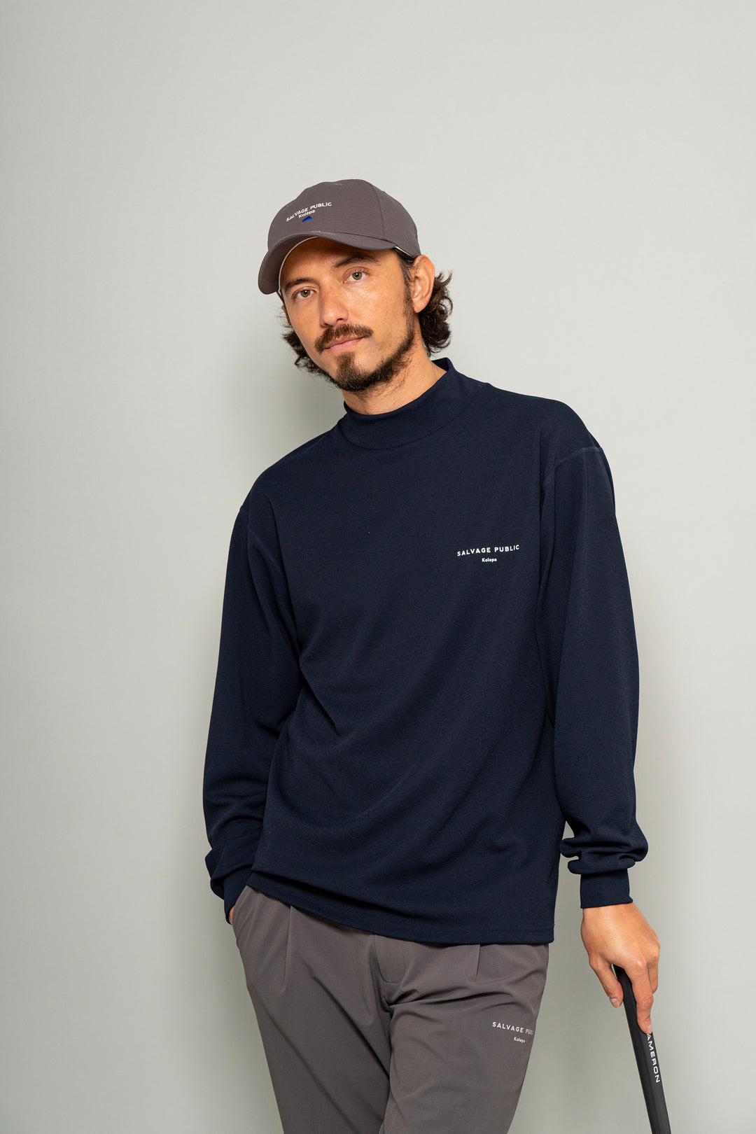 ［SALVAGE PUBLIC Kolepa］MALOʻO MOCKNECK L/S（GOLFBOY）