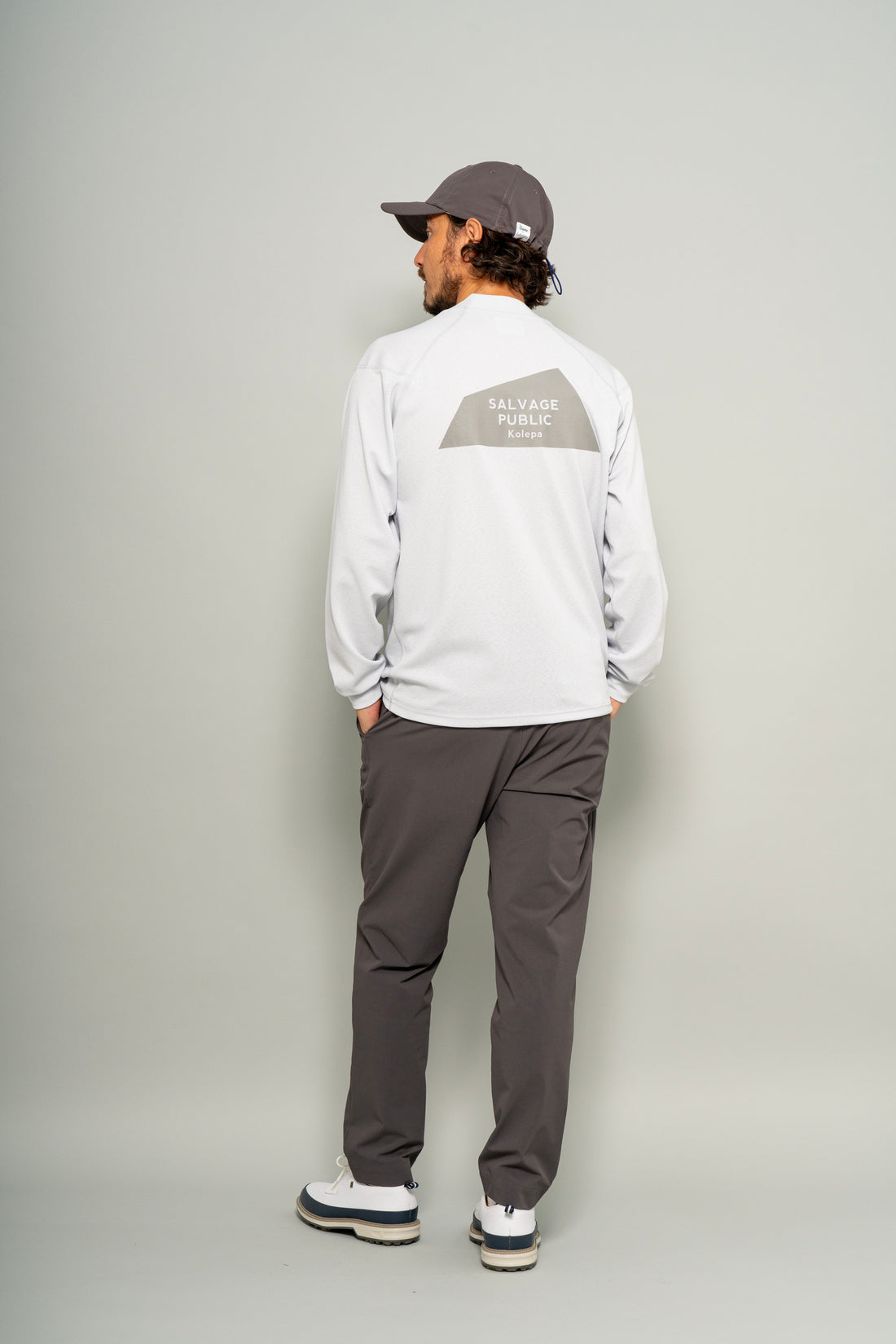 SVKA5015［サルベージパブリックコレパ］マロオモックネック L/S（Kolepa Stamp）