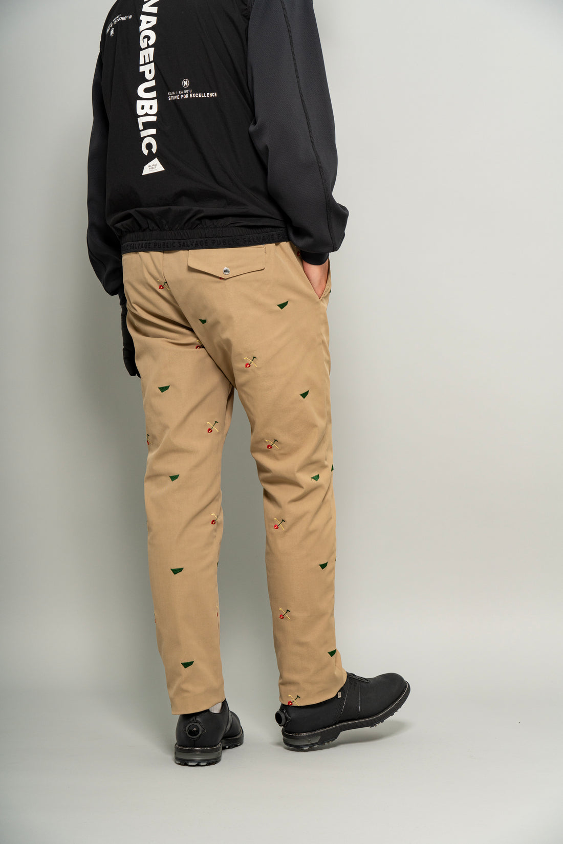 SVKA5019［サルベージパブリックコレパ］コレパリサイクルツイルパンツ