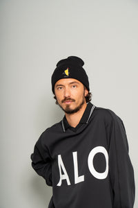 SVKA5018［サルベージパブリックコレパ］アラパイナVネックポロ L/S（Big ALOHA）