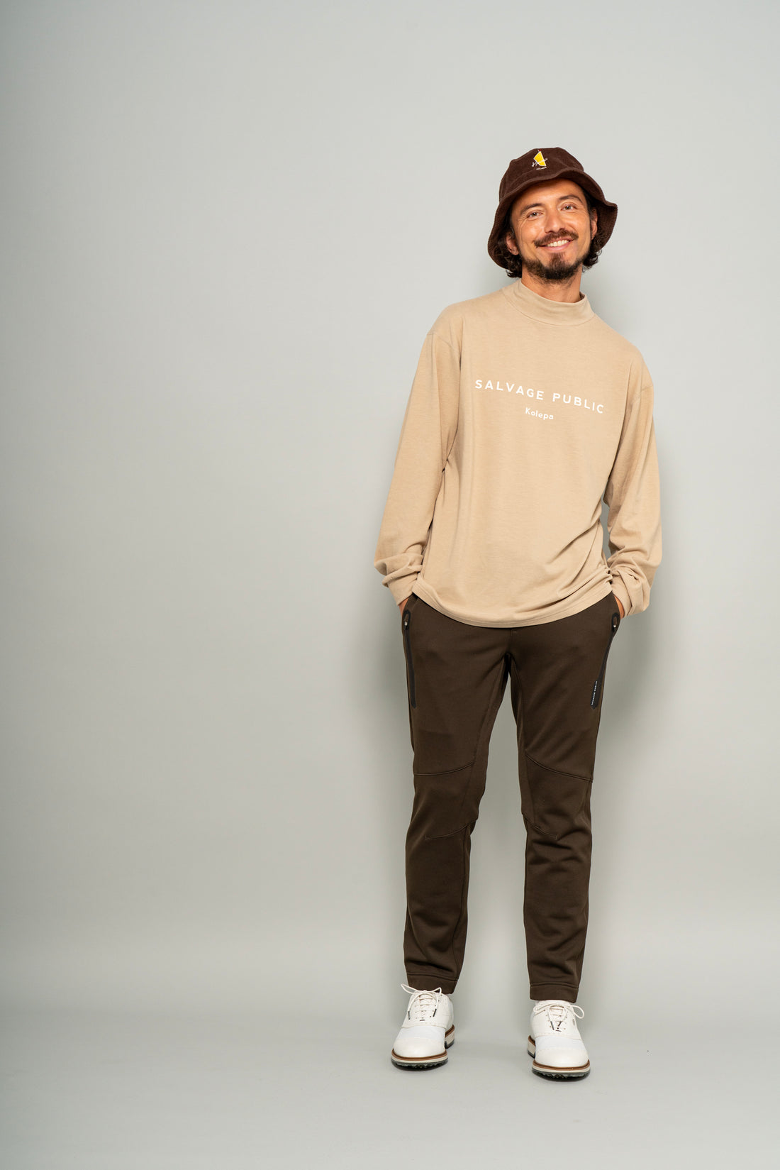 SVKA5022［サルベージパブリックコレパ］ホヌモックネック L/S（Kolepa Stamp）