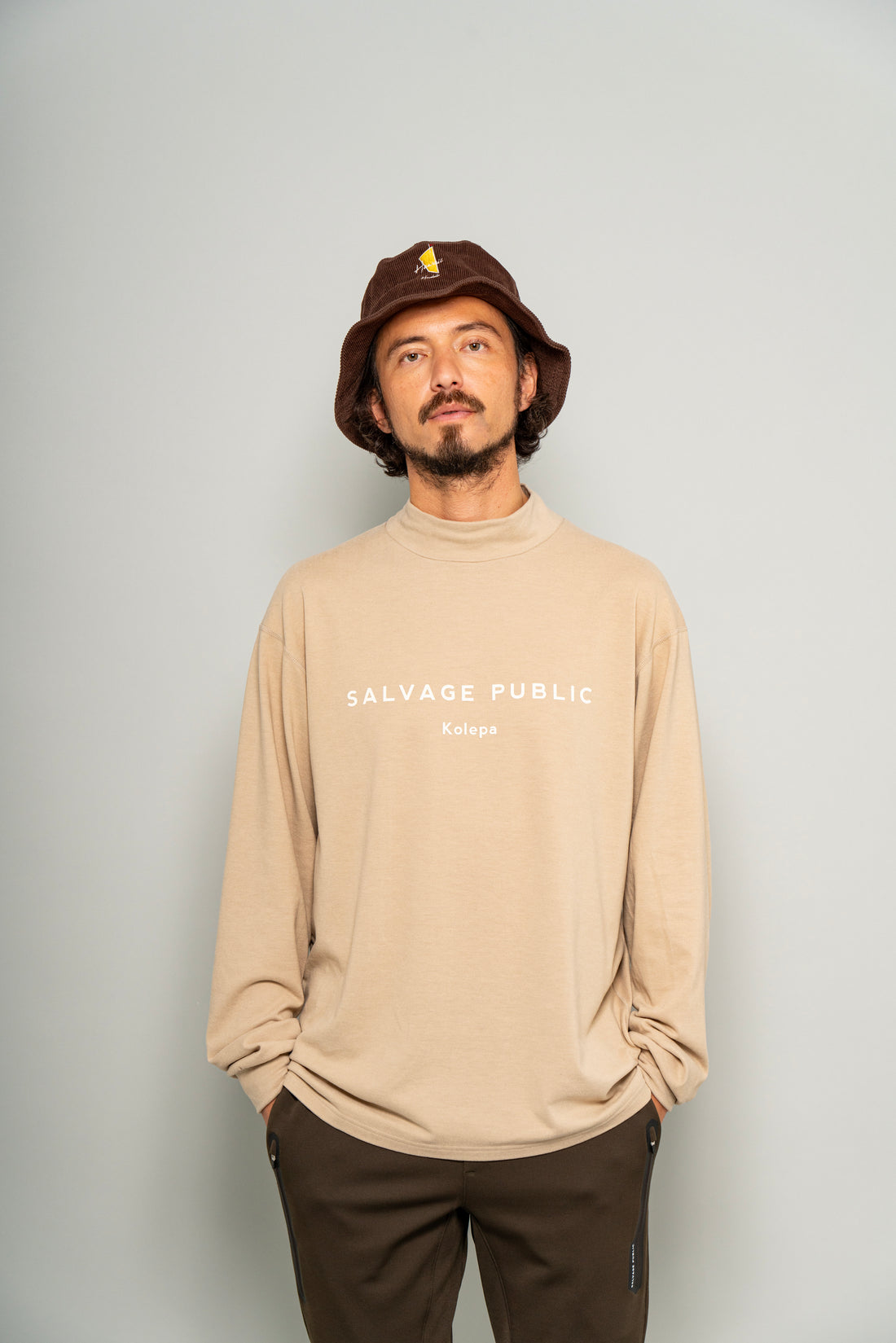 SVKA5022［サルベージパブリックコレパ］ホヌモックネック L/S（Kolepa Stamp）