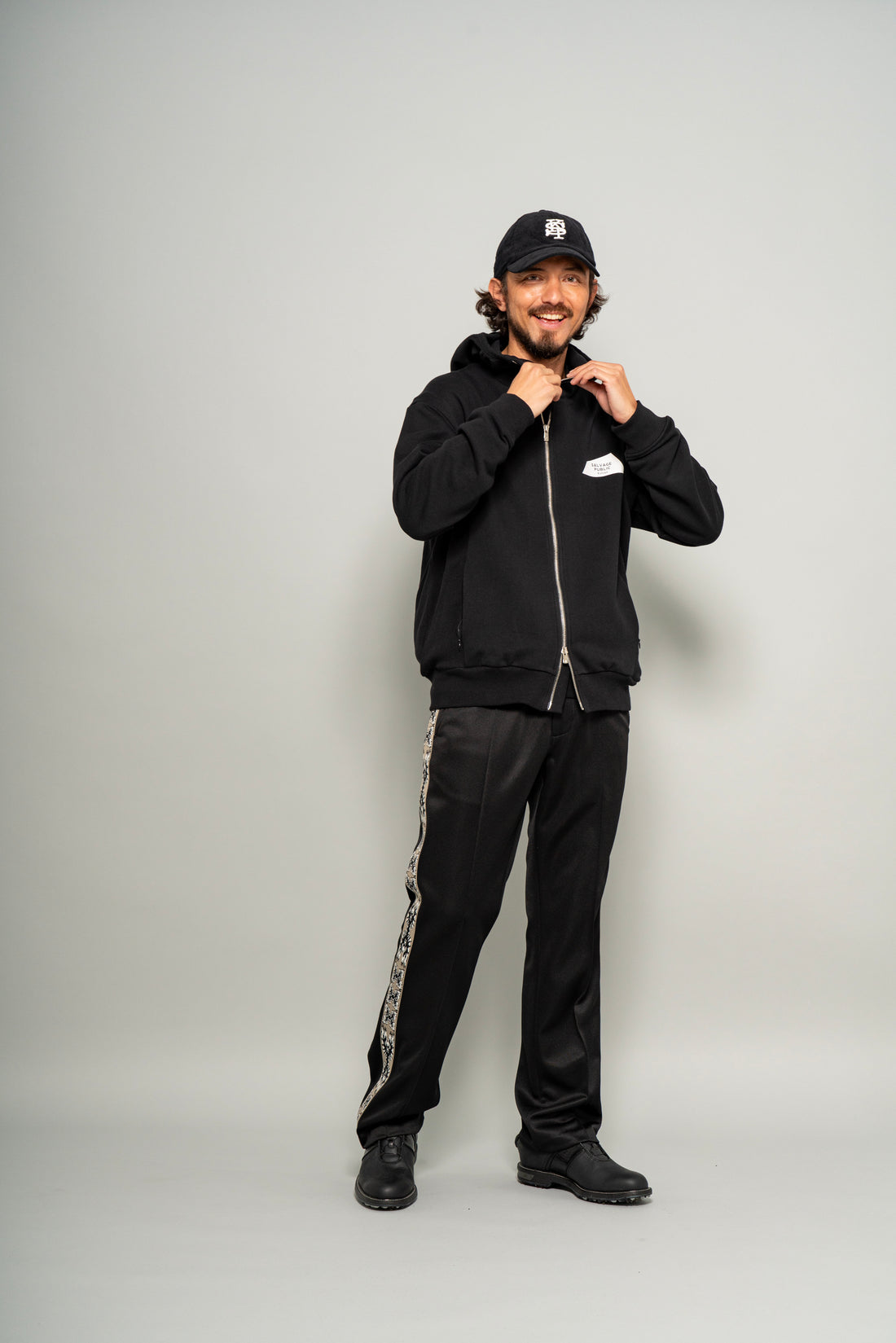 SVKS5002［サルベージパブリックコレパ］カラマジップフーディ（LOCAL GOLFERS UNION）