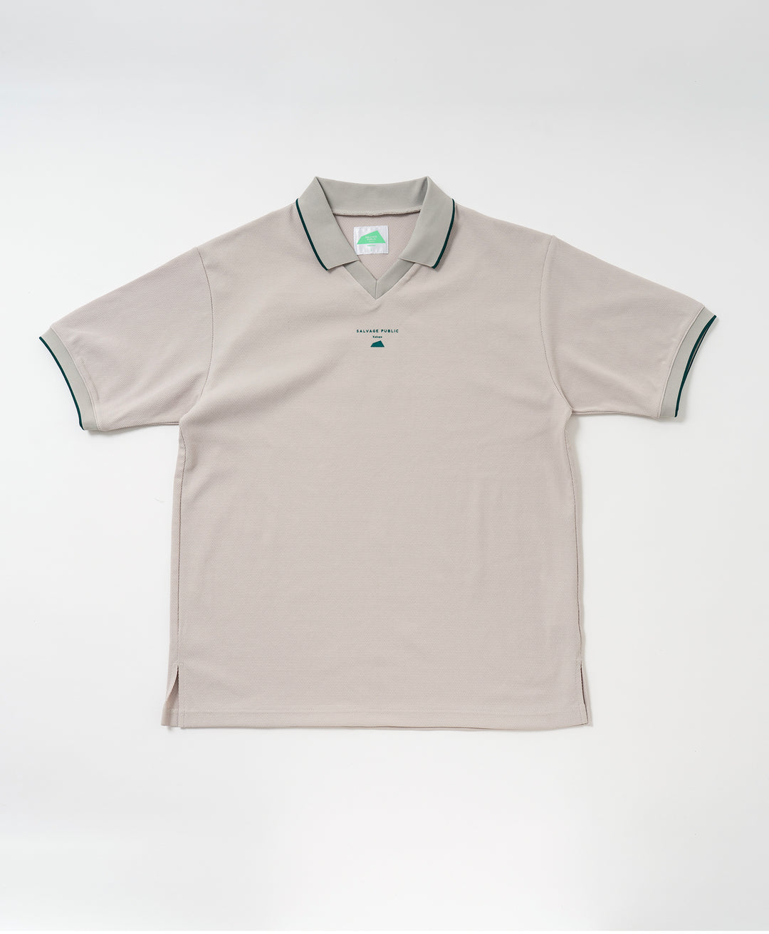 SVKA5008［サルベージパブリックコレパ］クリナポハポハ Vネックポロ S/S