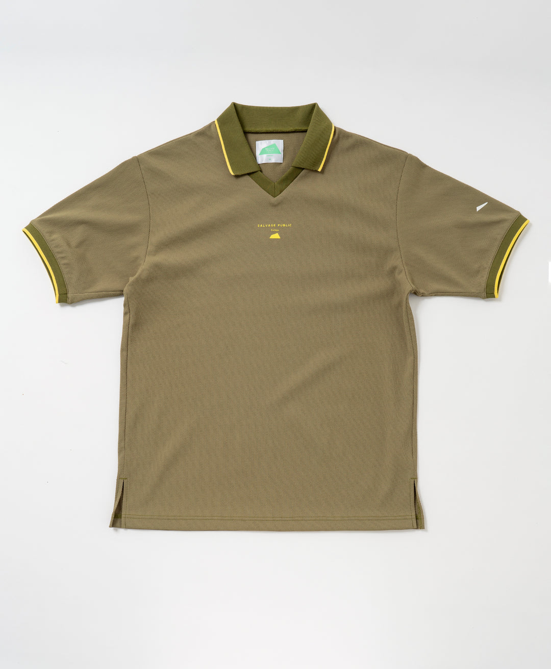 SVKA5008［サルベージパブリックコレパ］クリナポハポハ Vネックポロ S/S