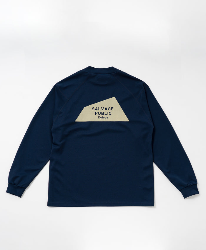 SVKA5015［サルベージパブリックコレパ］マロオモックネック L/S（Kolepa Stamp）