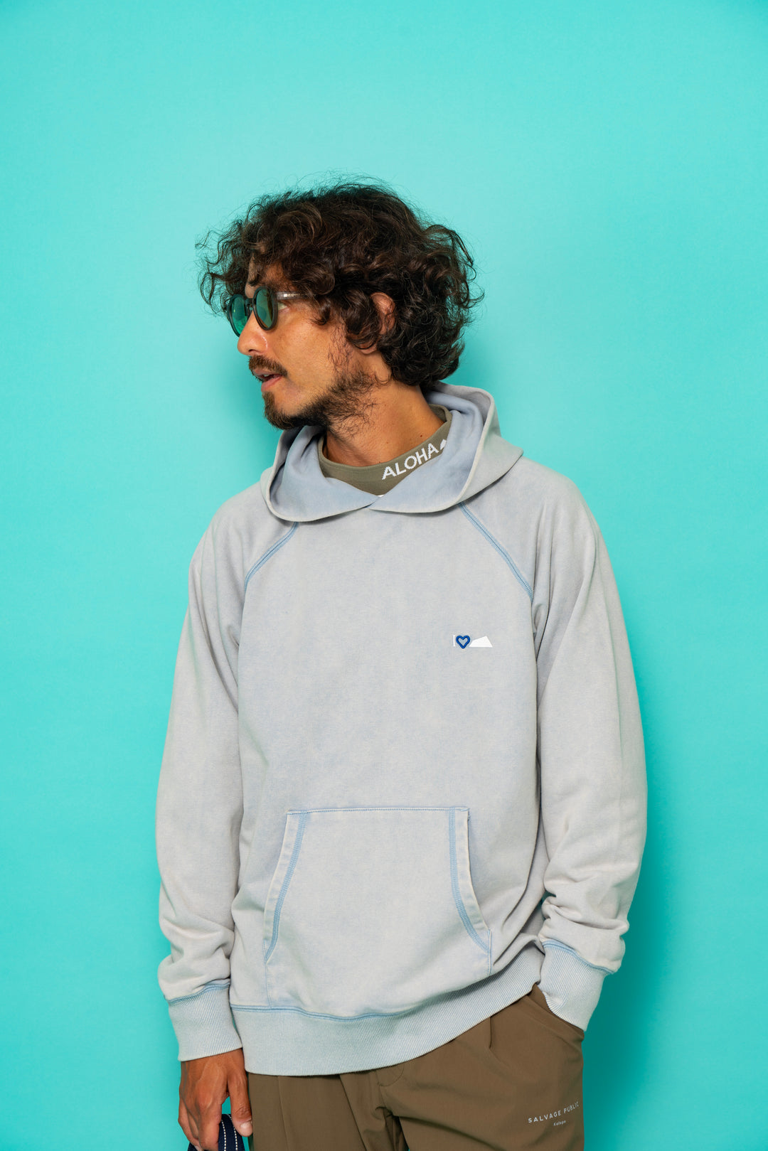VINTAGE P/O HOODIE（I ♡DH）