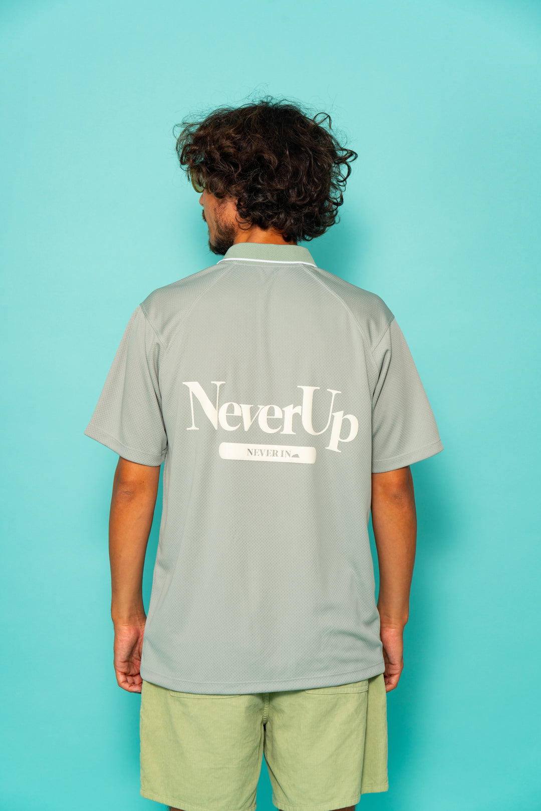 HUNAKAI MESH POLO S/S（NEVERUP）