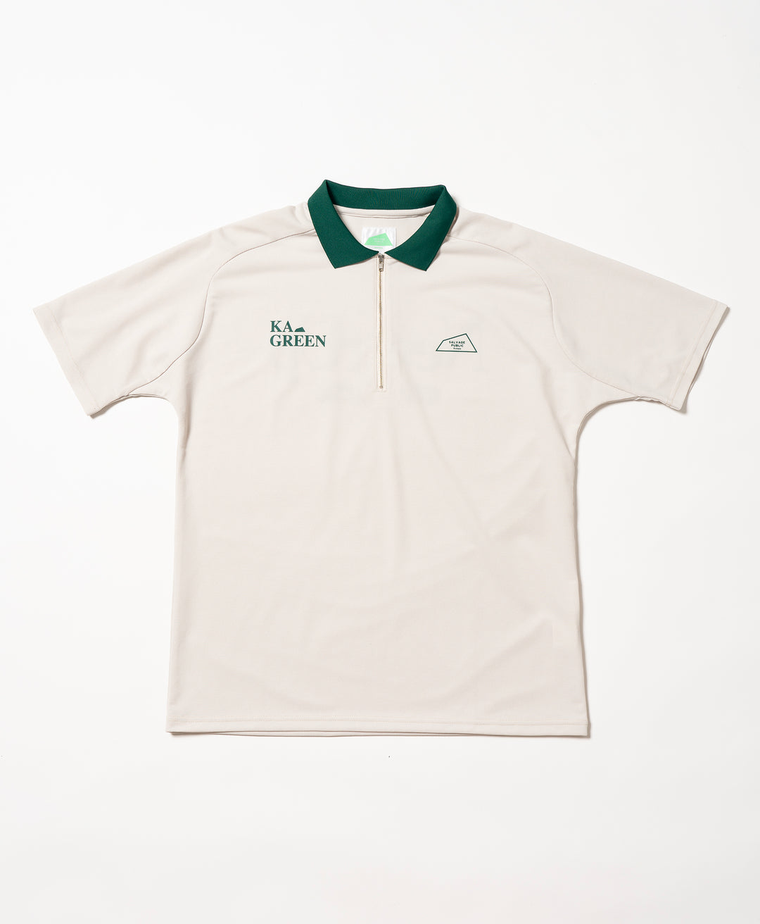 MALAMA PIQUE ZIP POLO S/S(NEVERUP)