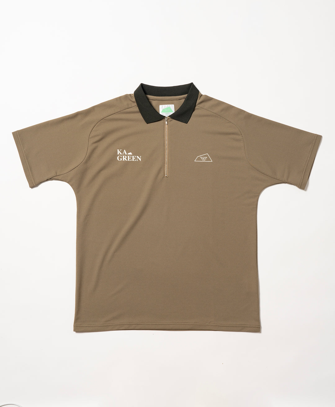 MALAMA PIQUE ZIP POLO S/S(NEVERUP)