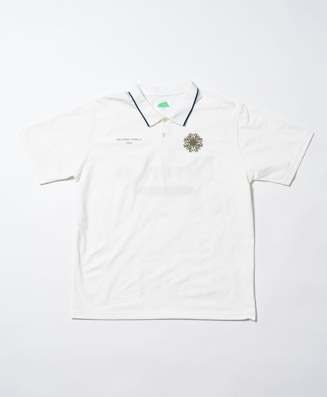 HUNAKAI MESH POLO S/S（NEVERUP）