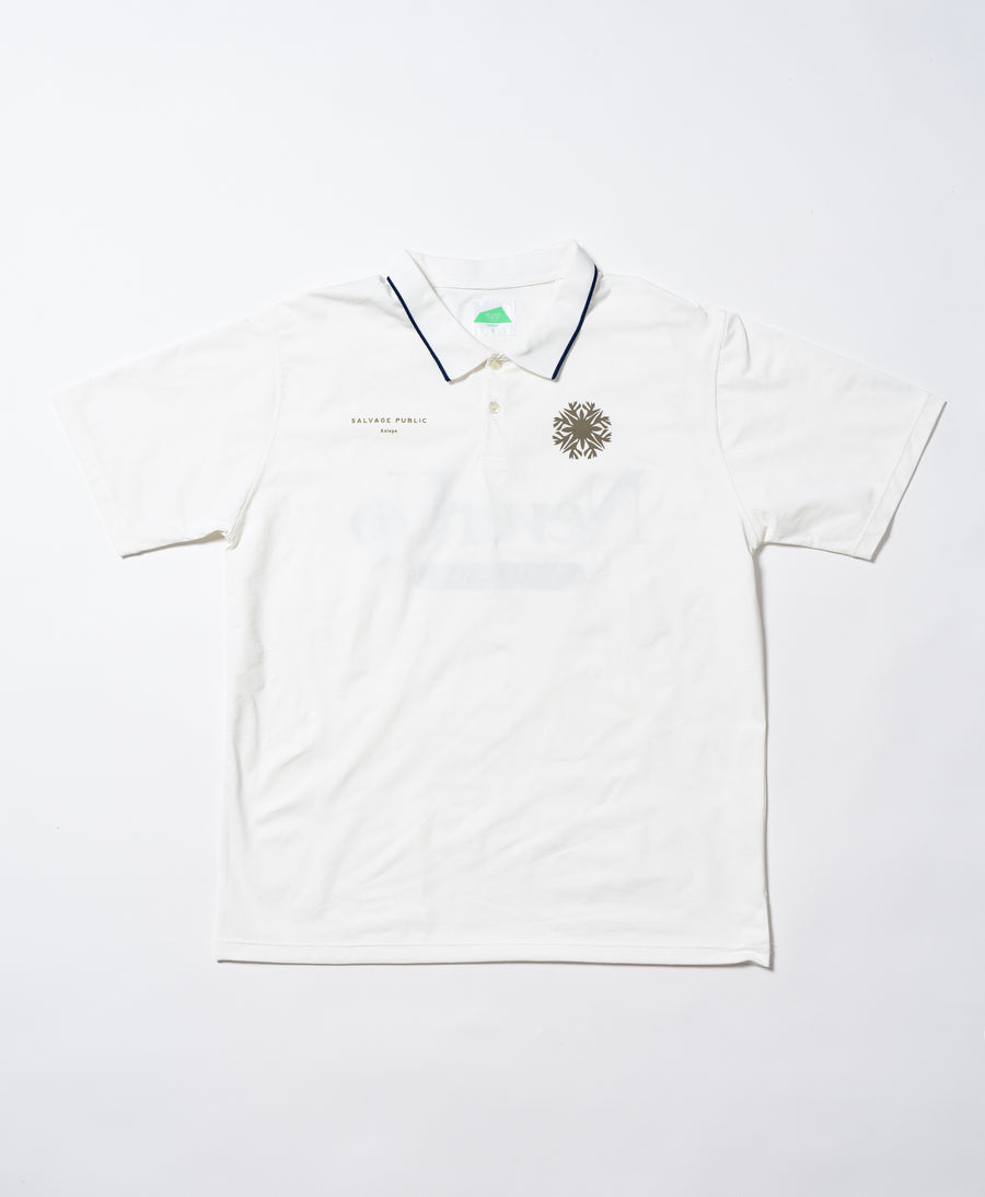 SVKS6016［サルベージパブリックコレパ］フナカイメッシュポロ S/S（NeverUp）