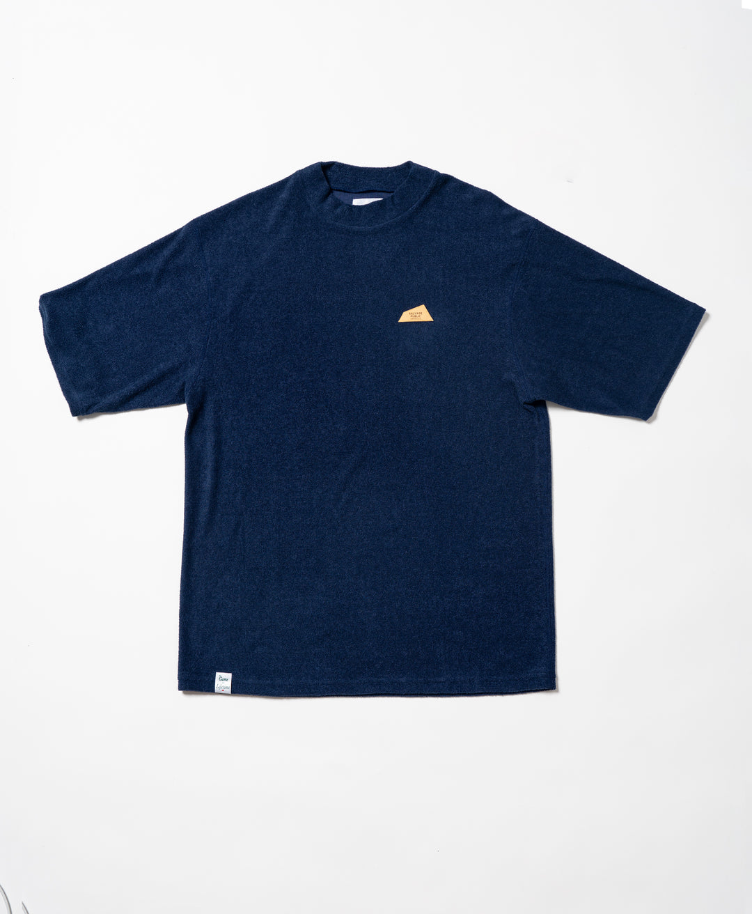 3.6 PILE MOCKNECK S/S（DH LEATHER PATCH）